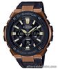 Casio G-Shock G-STEEL * GSTS120L-1A Solar Rose Gold & Black Leather COD PayPal