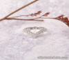 SALE‼️.44 CTW Diamond Half Eternity Ring 14k White Gold HE359-1 sep