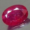 1.23 Carats Natural Red RUBY Loose Mozambique, Africa Oval Facet 7.5x5.40x3.60mm