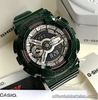 Casio G-Shock S Series * GMAS110MC-3A Dark Metallic Green Watch for Women