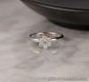 SALE‼️.28 CTW Diamond Ring 14K White Gold JS169R sep