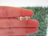 .10 CTW Diamond Wedding Ring PT900 &18k Twotone Gold WR181 sep