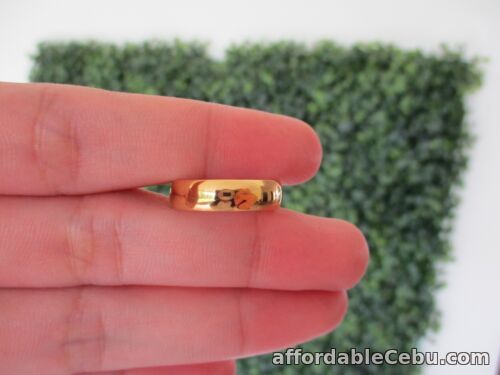 1st picture of Men's Wedding Ring 18k Yellow Gold WR127 sep For Sale in Cebu, Philippines