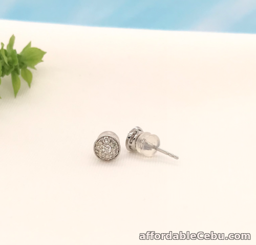 1st picture of .30 CTW Diamond Earrings 18k White Gold E283W sep For Sale in Cebu, Philippines