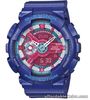 Casio G-Shock S Series * GMAS110HC-2A Hyper Color Dial Blue Resin Watch Women