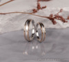 SALE‼️.078 CTW Diamond Wedding Ring 18K Twotone Gold WR334 IMS (IZ) sep