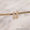 .68 CTW Diamond Clip Earrings 18k Rose Gold JS105E sep “SP”
