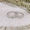 .057 CTW Diamond Wedding Ring 18k White Gold WR245 IMS (PRE-ORDER) sep