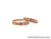 .125 CTW Diamond Infinity Wedding Ring 18k Rose Gold WR219 sep IMS