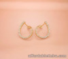 SALE‼️.60 CTW Diamond Earrings 18k Yellow Gold E617Y (PRE-ORDER) sep