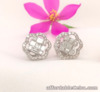 .50 CTW Diamond Earrings 18k White Gold E225W sep “SJ”