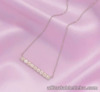 SALE‼️.30 CTW Diamond Necklace 18k White Gold N163 sep