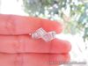 1.28 Carat Baguette Cut Diamond Ring PT900 HE51 sep