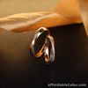 SALE‼️.076 CTW Diamond Wedding Ring 18k Rose Gold WR253 IMS sep