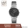 Fossil FS5489 Chase Timer Black Dial Stainless Steel Chronograph Men's Watch