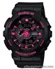 Casio Baby-G * BA111-1A Anadigi Black with Neon Pink Watch for Women COD PayPal
