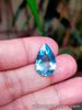8.82 Carats NATURAL Blue TOPAZ Loose for Jewelry Setting 11.1x17.1x6.5mm Pear