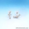 SALE‼️.30 CTW Diamond Earrings 18k White Gold E427W sep
