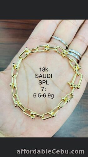 1st picture of GoldNMore: 18 Karat Gold Bracelet SPNG For Sale in Cebu, Philippines