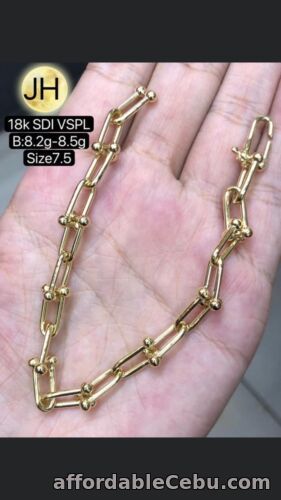 1st picture of GoldNMore: 18 Karat Gold Bracelet #8.5 For Sale in Cebu, Philippines