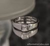 SALE‼️GIA-Certified .50 Carat Diamond Men’s Ring PLATINUM R222