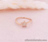 SALE‼️.117 CTW Diamond Engagement Ring 14k Rose Gold JS140R-RG sep