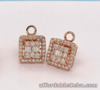 .50 CTW Diamond Earrings 18k Rose Gold E226R sep “SJ” (PRE-ORDER)