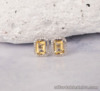 SALE‼️1.92 CTW Citrine w/.26 CTW Diamond Earrings 18k White Gold JS172E sep