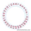 DATE DISC FOR ROLEX TURN-O-GRAPH 3135/3155 16263 16264 116261 116264 WHITE RED