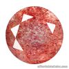 2.89 Carats 9.0mm Natural Unheated STRAWBERRY QUARTZ for Jewelry Setting