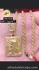 GoldNMore: 18 Karat Gold Necklace With Pendant #7.2 18 Inches Chain
