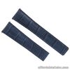 20MM LEATHER STRAP WATCH BAND FIT TAG HEUER CARRERA 1887 F1 CLASP FC5037/39 BLUE