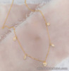 .20 CTW Diamond Station Necklace 18k Yellow Gold N85Y sep