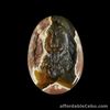 145 Carats NATURAL Carved Dog Mexican AGATE Brown Pendant Bead PENDANT Drilled