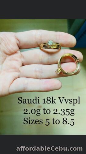 1st picture of GoldNMore: 18 Karat Gold Ring #5 For Sale in Cebu, Philippines