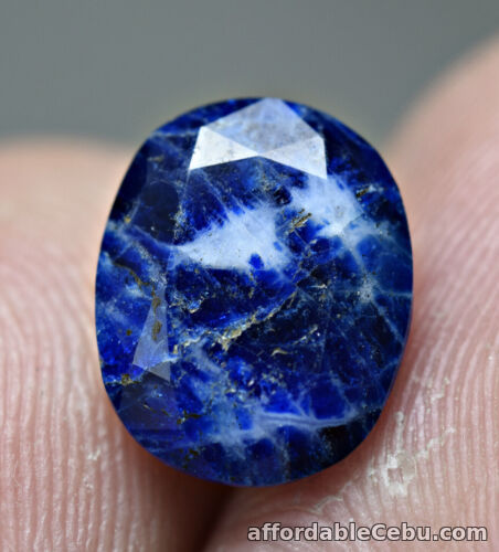 1st picture of 2.95 Carats Natural SODALITE Combine Gonnardite 11x9x5mm Afghanistan Bicolor For Sale in Cebu, Philippines