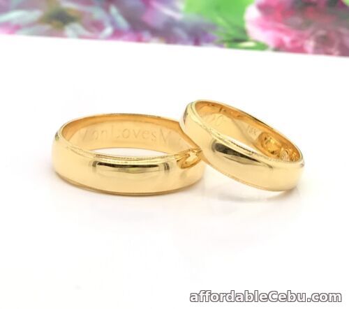 1st picture of Wedding Rings 18k Yellow Gold WR199 sep (MTO) For Sale in Cebu, Philippines