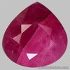 10.19 Carats NATURAL RUBY Pinkish Red Loose Pear 13x12.8x7.8mm UNHEATED