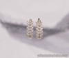 SALE‼️.50 CTW Diamond Clip Earrings 18K White Gold E854W sep