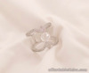 1.17 Carat Diamond White Gold Ring 14k R38 sep