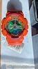 Casio G-Shock Men's Watch GA110A-4 XL Hyper Orange Watch Complete Set