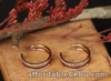 SALE‼️.18 CTW Diamond Earrings 18k Rose Gold E621R sep
