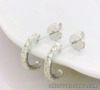 SALE‼️.42 CTW Diamond Earrings 18k White Gold E708W (PRE-ORDER) sep
