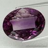 20.87 Carats 23x17x10mm NATURAL Unheated Purple AMETHYST Oval Concave Uruguay