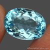 11.33 Carats NATURAL Blue TOPAZ Loose for Jewelry Setting 16x12mm Oval