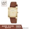 Anne Klein 2706CHHY Classic Women's Leather Strap Watch