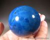 49MM Natural BLUE AGATE QUARTZ Gemstone Sphere Crystal Ball from BRAZIL