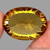 45.98 Carats NATURAL Rich Yellow CITRINE 31x23x12mm Oval Concave Clean Brazil