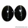4.03 Carats 2pcs Pair Cat's Eye SILLIMANITE Oval Cabochon 8.1x6.15mm Loose India