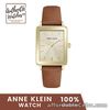 Anne Klein 3702CHHY Brown Leather 26.5mm Women's Watch